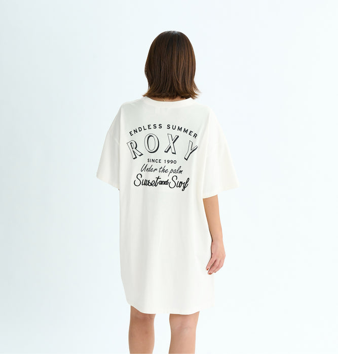 OUTLET】Roxy AMAZING PLACES ウィメンズ Tシャツワンピース 半袖