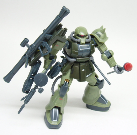 HCM-Pro 41-00 ザクII（第08MS小隊） レビューGUN P