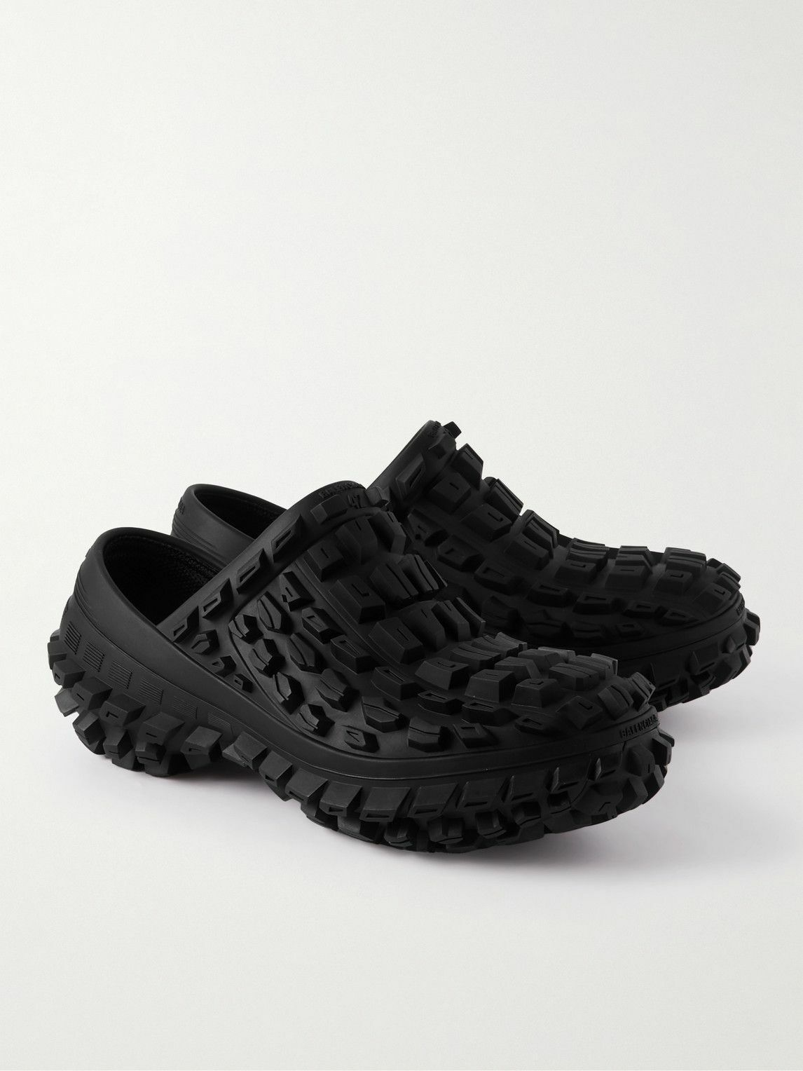 Balenciaga - Defender Rubber Clogs - Black Balenciaga