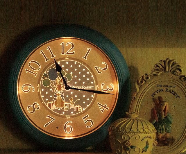 台湾 ピーターラビット ウォールクロック - 楽しいピーター（公式