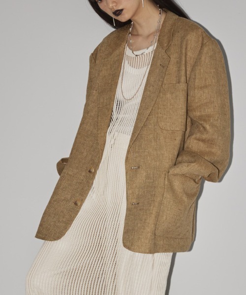 TODAYFUL（トゥデイフル）の「ボーイフレンドリネンジャケット