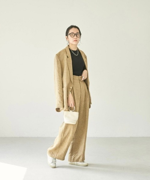 TODAYFUL（トゥデイフル）の「ボーイフレンドリネンジャケット