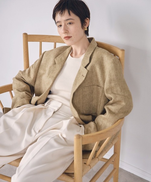 TODAYFUL（トゥデイフル）の「ボーイフレンドリネンジャケット