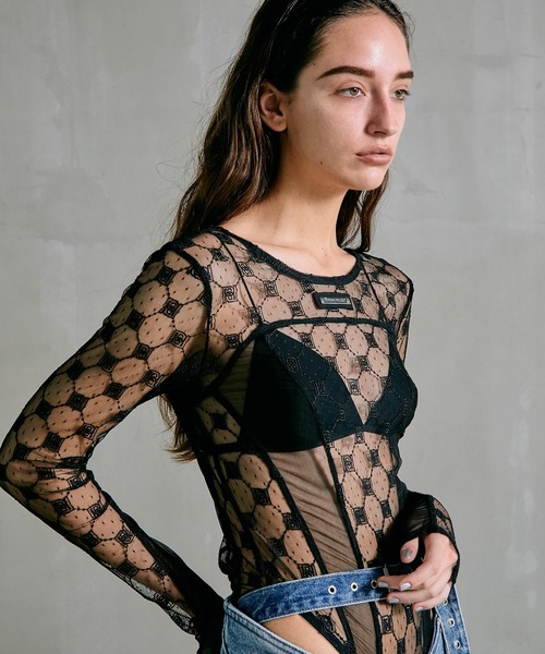 PRANK PROJECT（プランクプロジェクト）の「モノグラムレースボディ