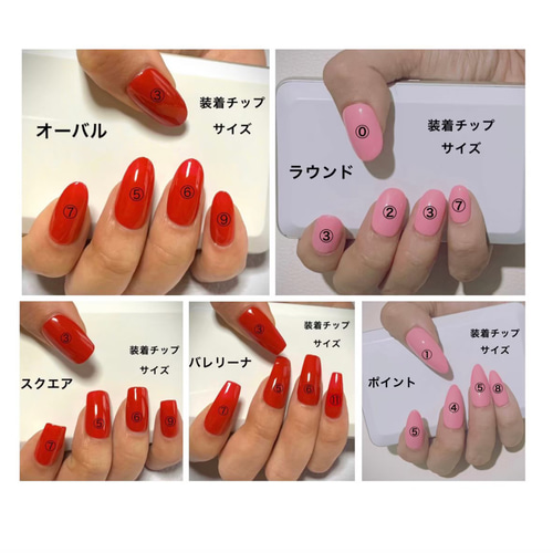 LA612☆ボヘミアンネイルチップ ネイルチップ（つけ爪） NovemberR