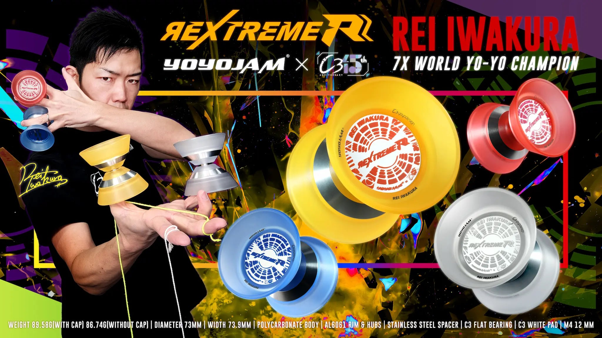 Rextreme R - C3yoyodesign ┃Yo-yo store Rewind
