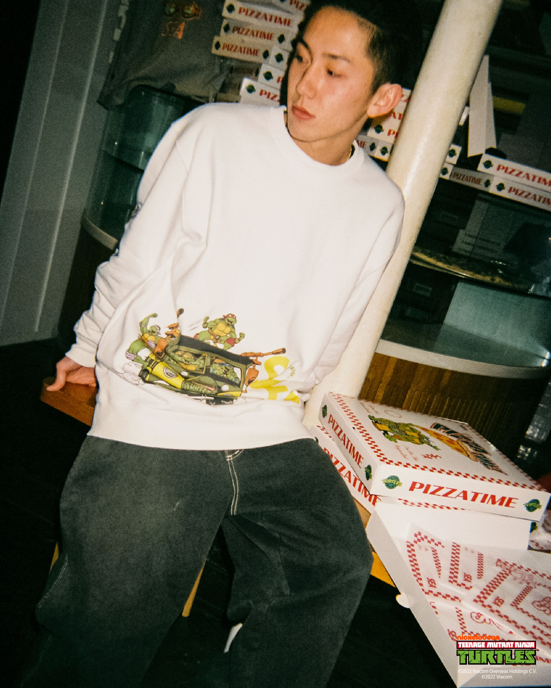 MUTANT TURTLES × WIND AND SEA」が1⽉29⽇(⼟)登場！ ｜ FLY