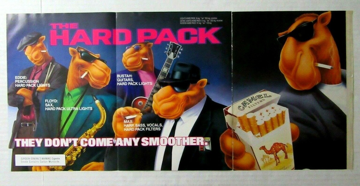 1991 CAMEL Cigarettes Hard Pack 3 Page Ad - They Don't Come Any