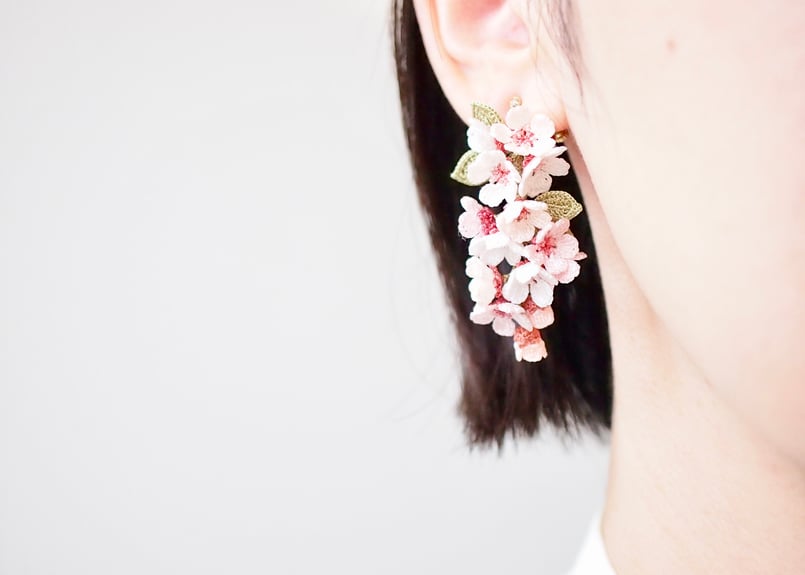 桜の耳飾り | アンデルヨン