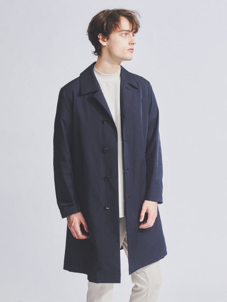 LIMONTA】マルチストレッチ ステンカラーコート / スプリングコート
