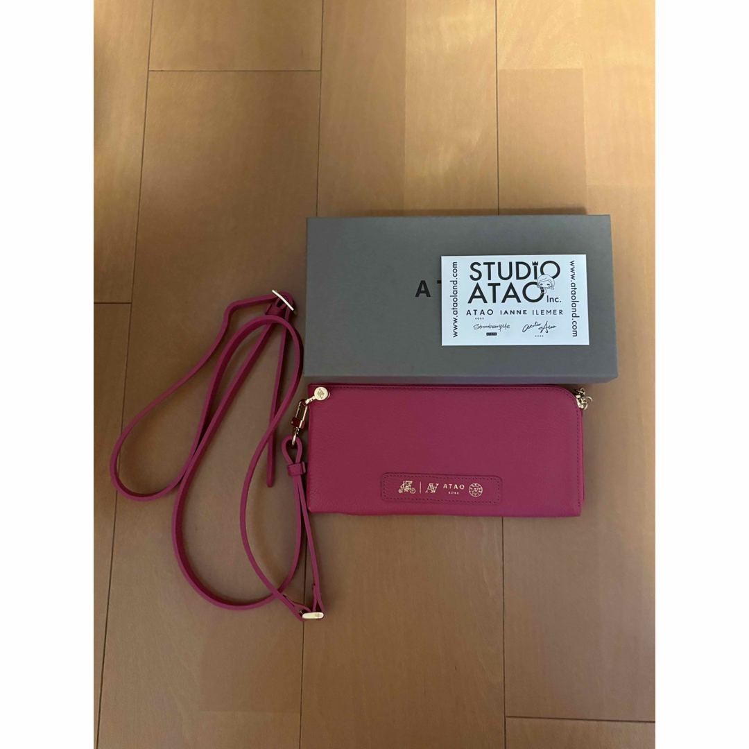 ATAO - アタオ☆ATAO☆Batty バティ☆バッグにもなる長財布 数回使用品