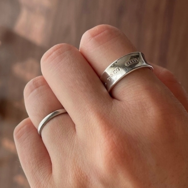 Tiffany & Co. - ティファニー 1997 silverリング 10号 《希少品》の