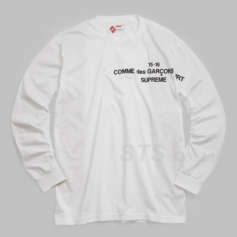 Comme Des Garcons Shirt/Supreme L/S Tee - UG.SHAFT