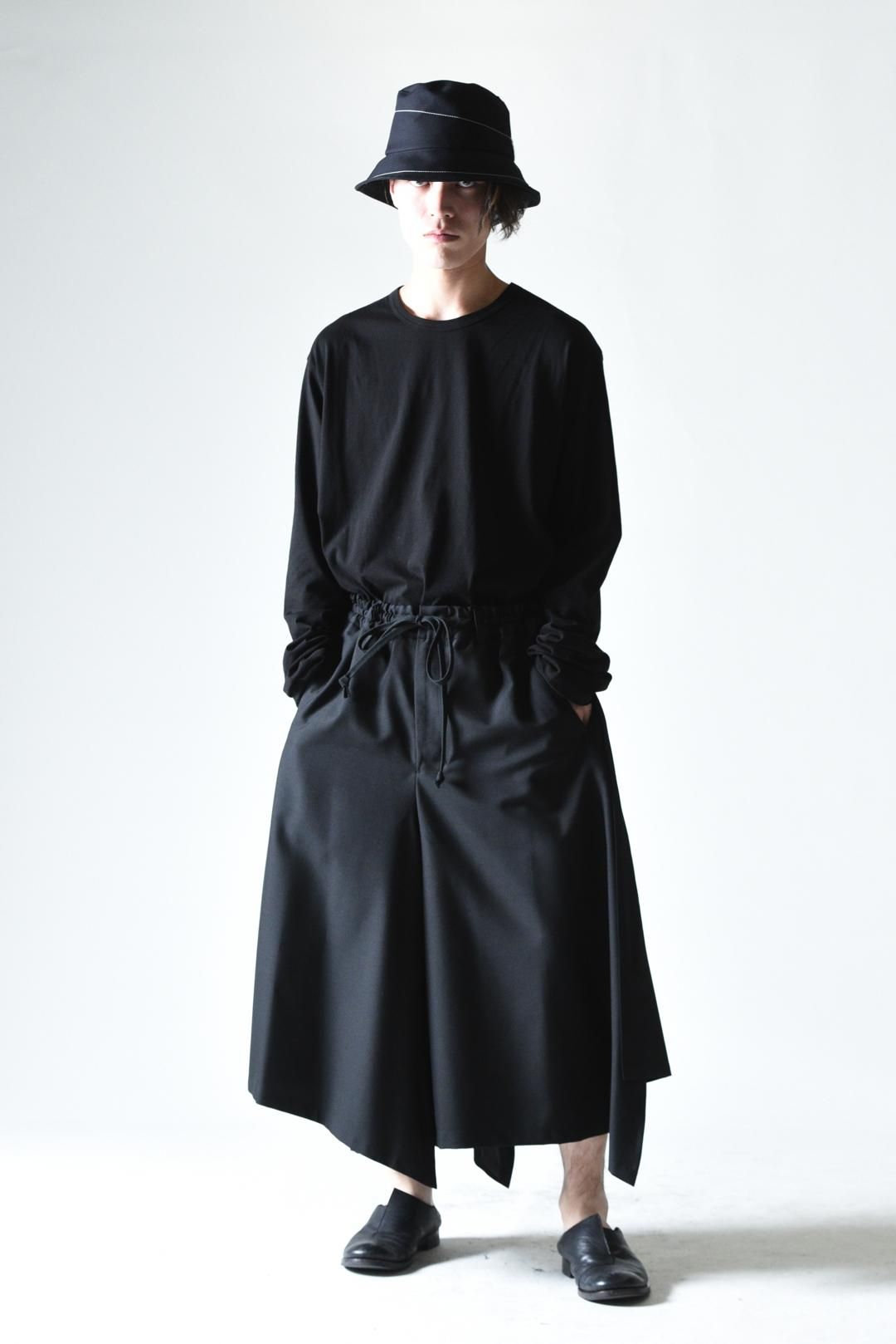 Ground Y ポリウールギャバジンスカートパンツ - Ka na ta,Yohji