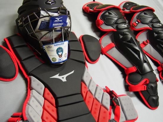 ○USAミズノSamurai ニューエディション○硬式用 キャッチャー防具
