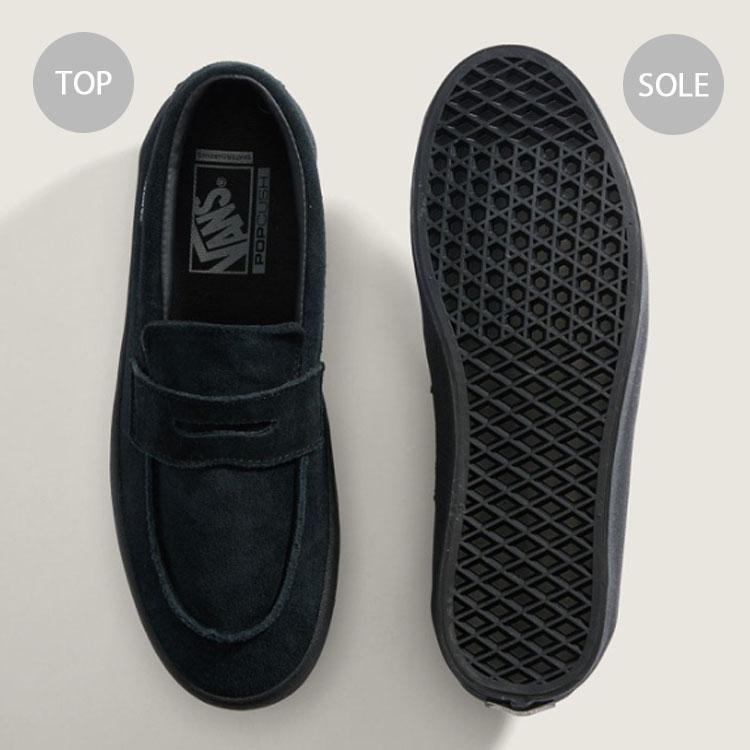 VANS（ヴァンズ） バンズ スニーカー SKATE LOAFER SUEDE BLACK
