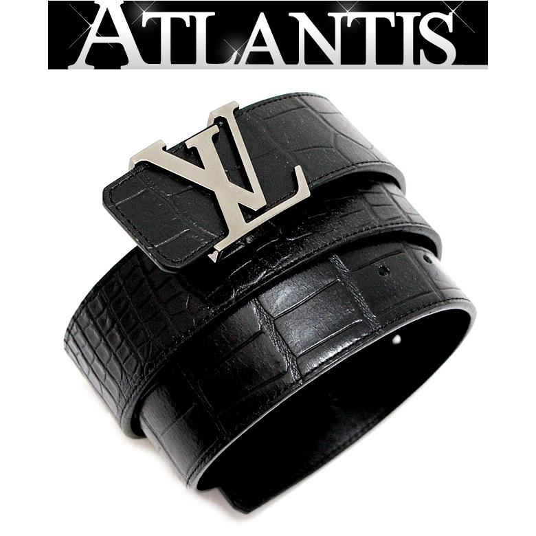 ルイヴィトン LOUIS VUITTON サンチュール イニシャルベルト LVロゴ