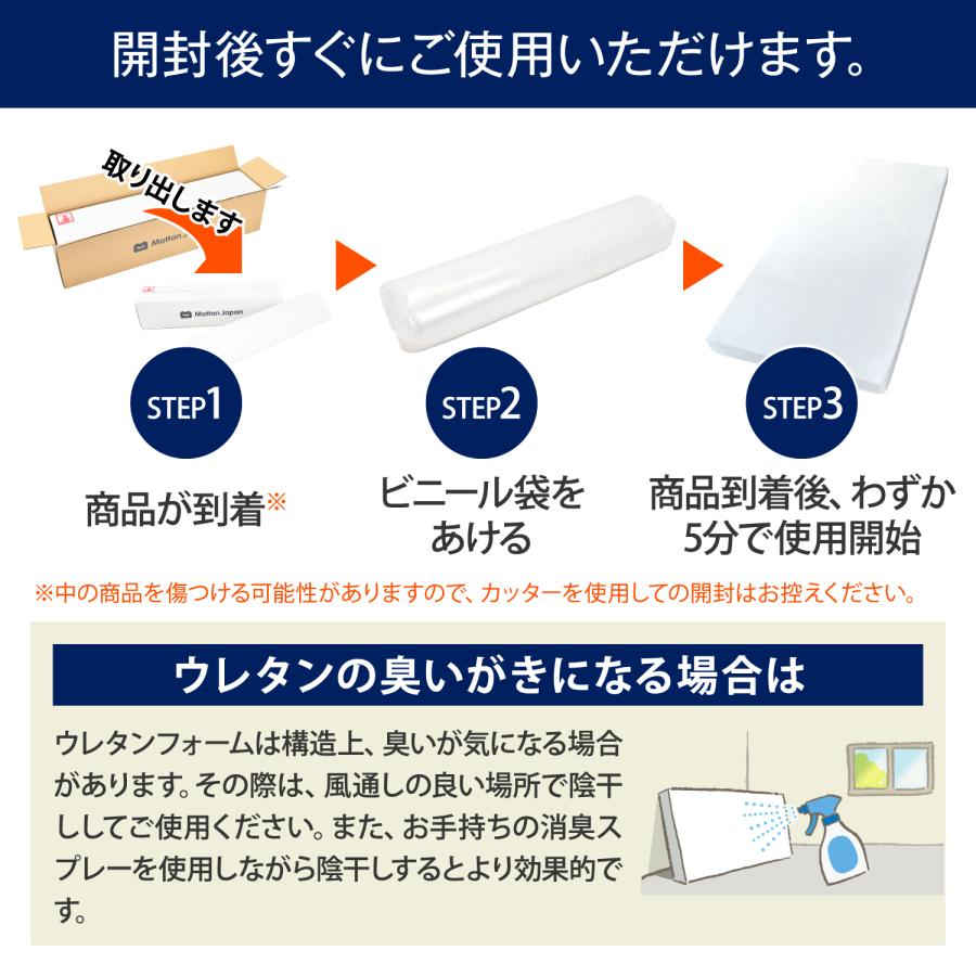 モットン 高反発 マットレス セミダブル 腰痛 腰対策 mottonマットレス