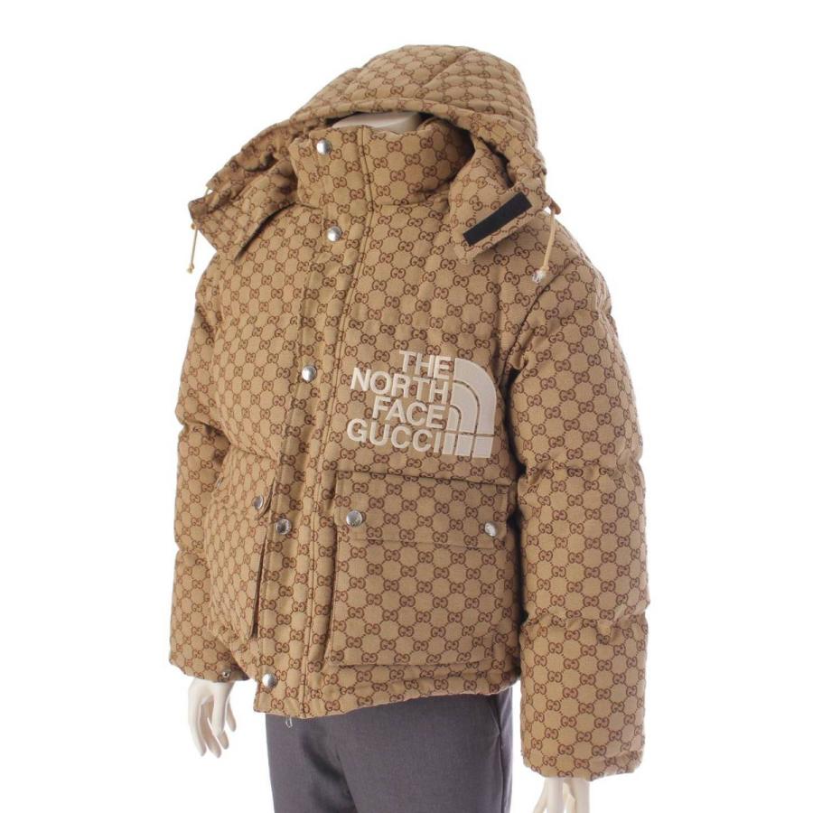 GUCCI（グッチ） ノースフェイス THE NORTH FACE GG CANVAS フード