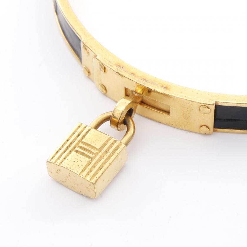 HERMES（エルメス） ケリーブレスレット バングル GP クロコダイル