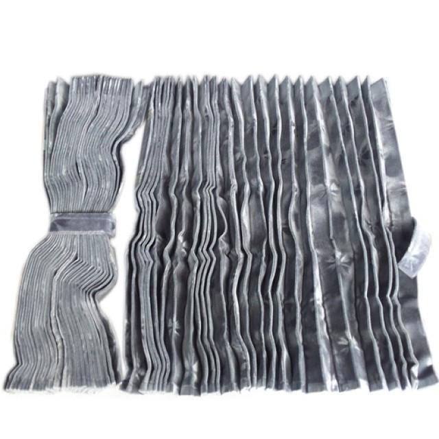 トラック用品 金華山 仮眠カーテン コスモス アコーディオンタイプ
