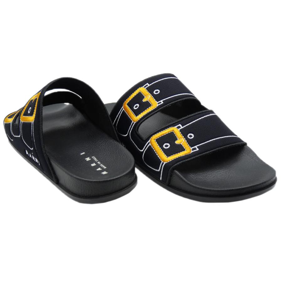 MARNI（マルニ） メンズサンダル SAMR004902 P6395 ブラック : TRE