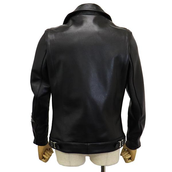 666 666 LEATHER WEAR LJM-8 フロントフラップ ライダースジャケット