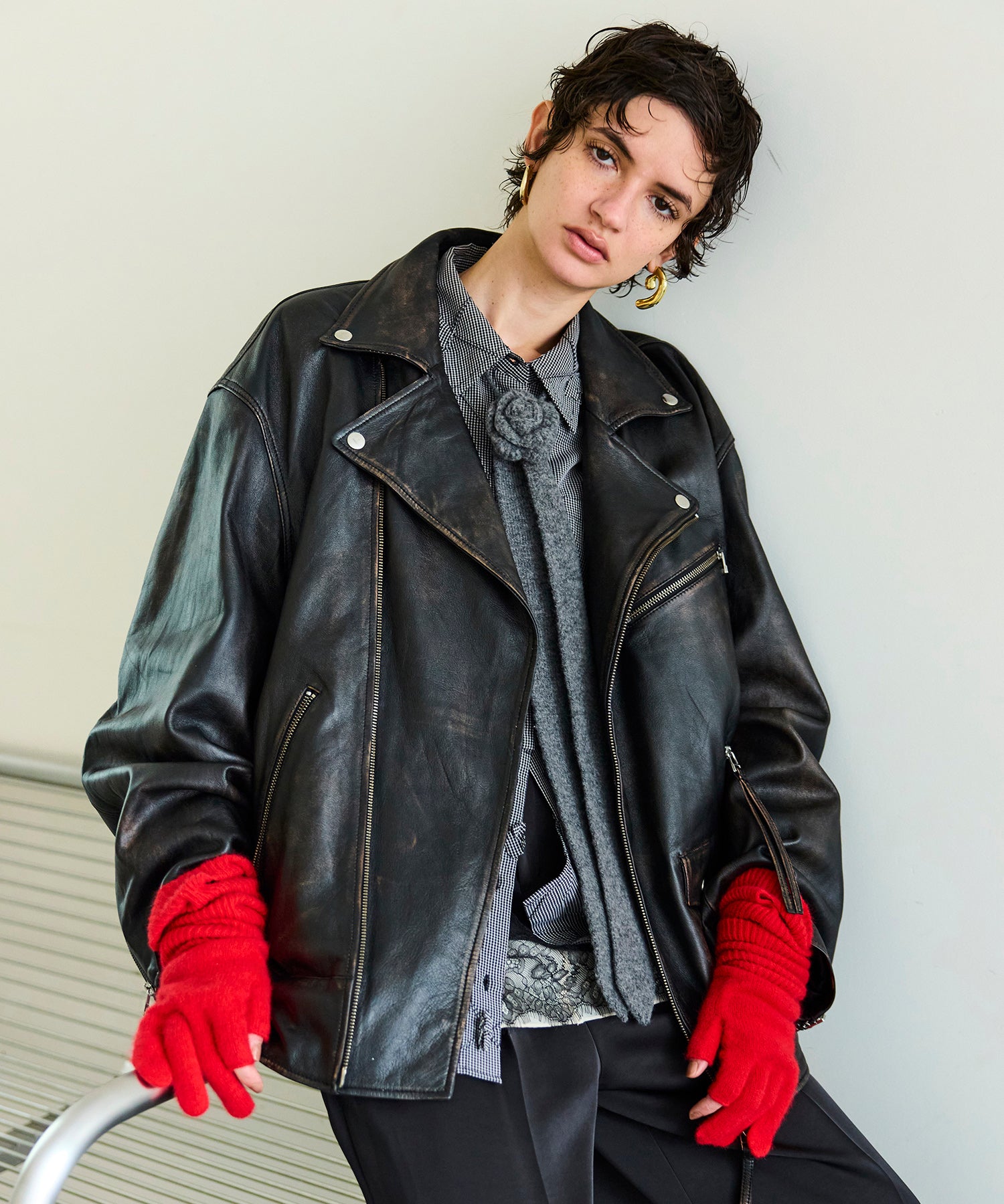 PRE-ORDER】Leather Riders Jacket