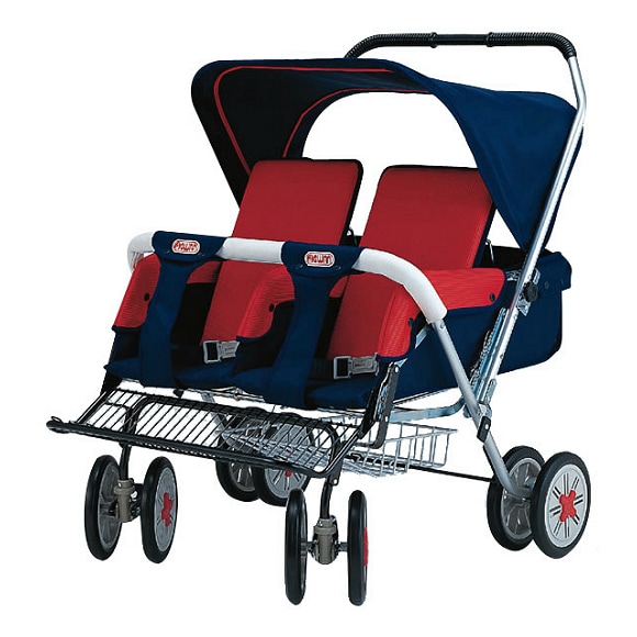 五十畑工業 ベビーカー ダブルカー （2人乗り） 【福祉発明品ショップ