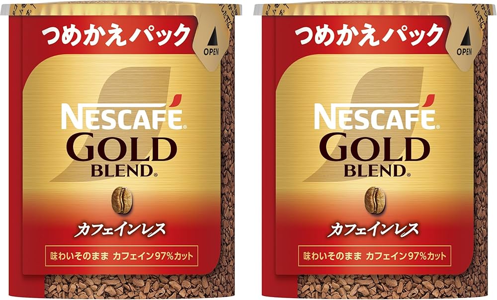 Amazon.co.jp: ネスカフェ ゴールドブレンド カフェインレス エコ