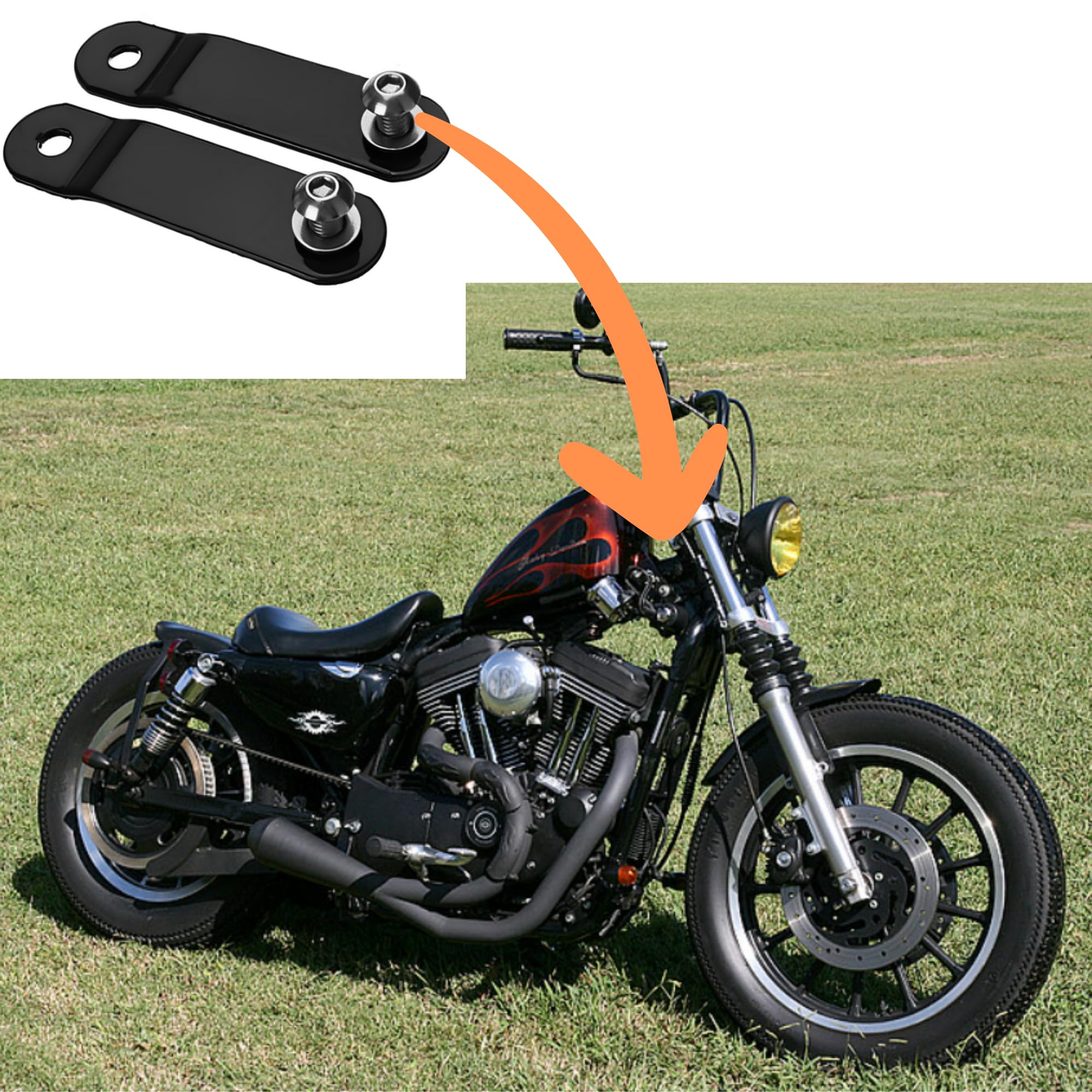 Amazon | ハーレーダビッドソン用 28-76mm ガソリンタンク リフト