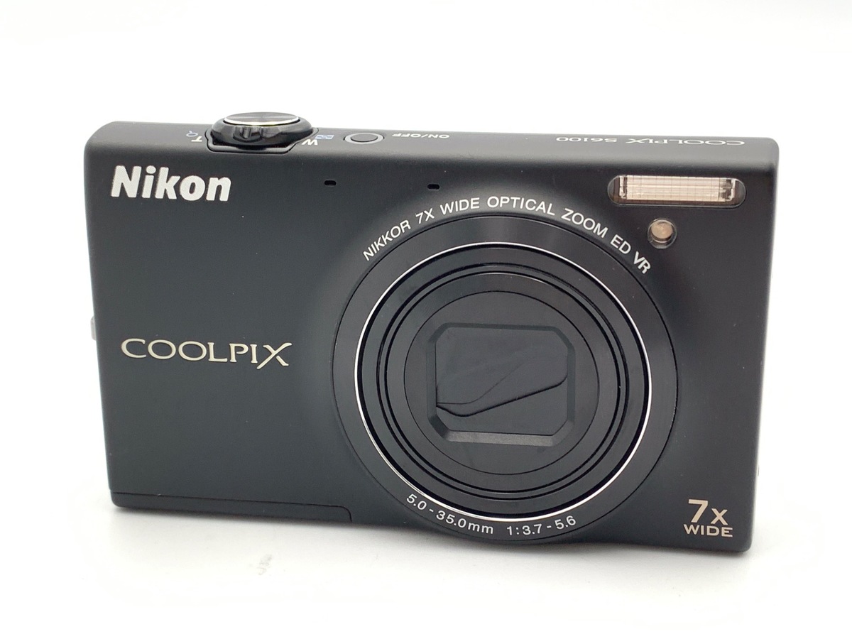 中古：AB(良品)】ニコン COOLPIX S6100 ノーブルブラック | 2415250375798