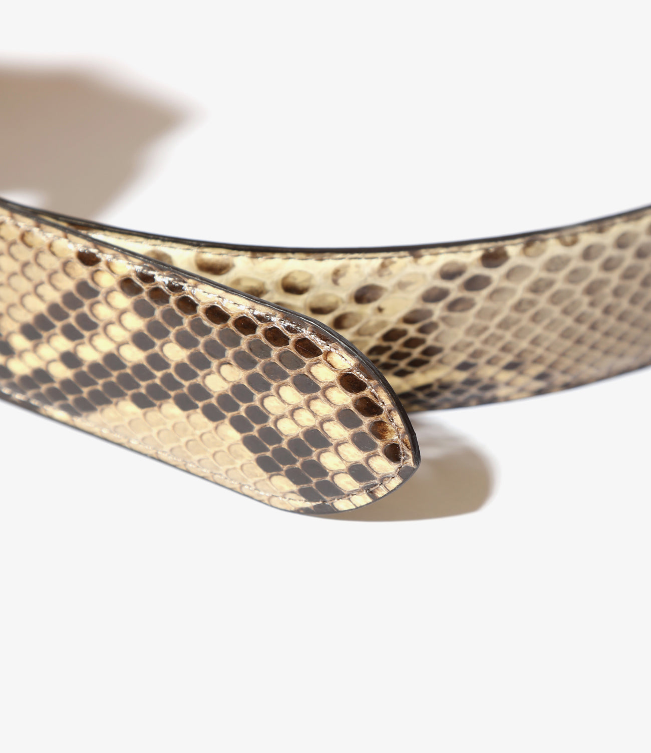 Peace Buckle Belt - Python – NEPENTHES ONLINE STORE