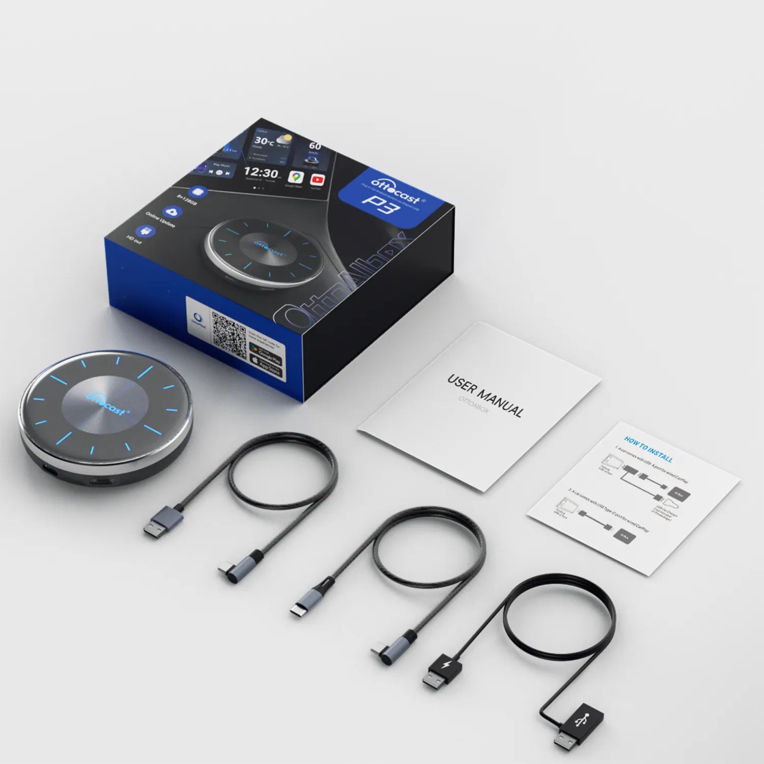 OTTOCAST P3 CarPlay AI Box – OTTOCAST（オットキャスト）