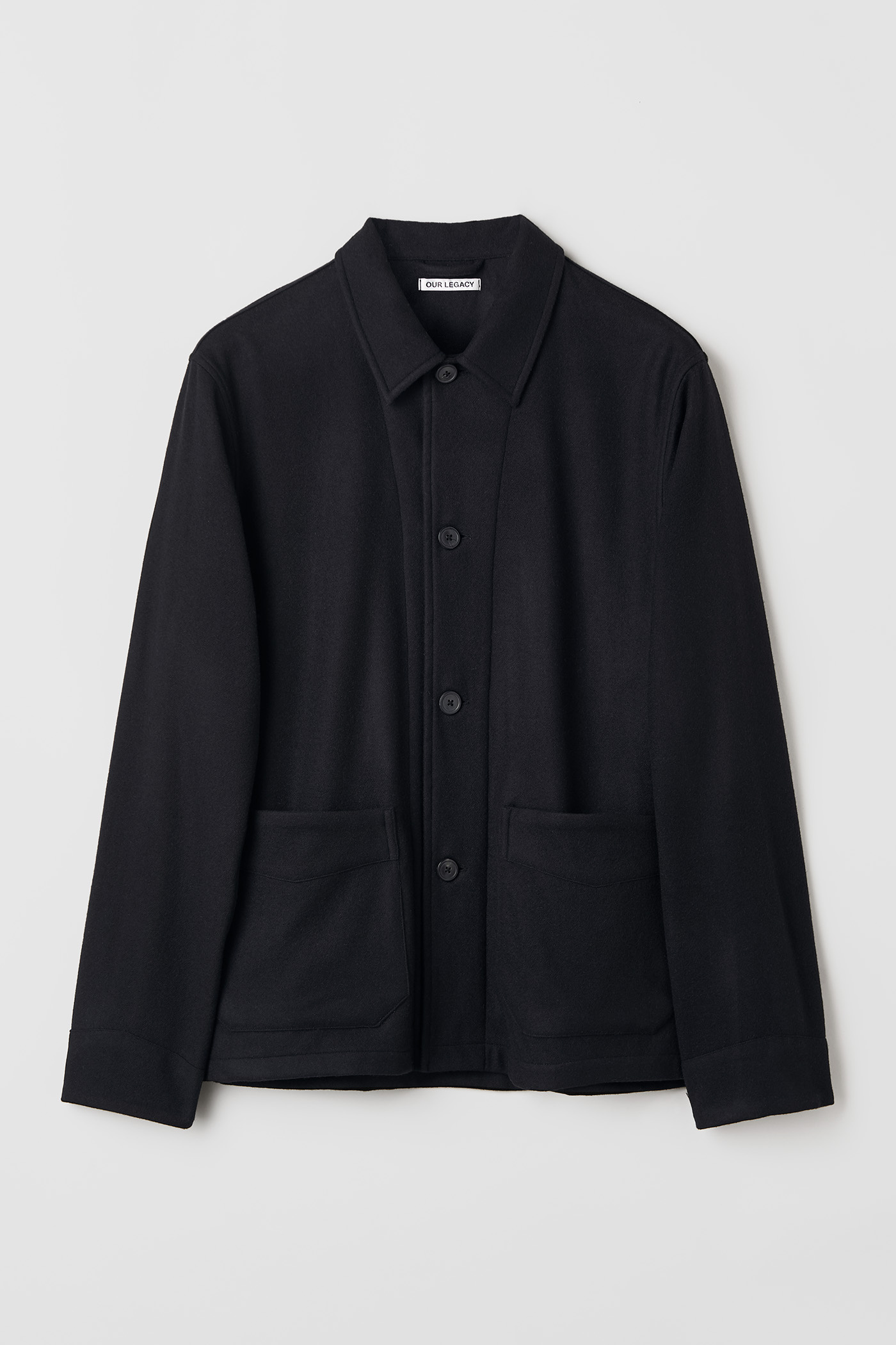 Our Legacy - Archive Box Jacket Black Wool
