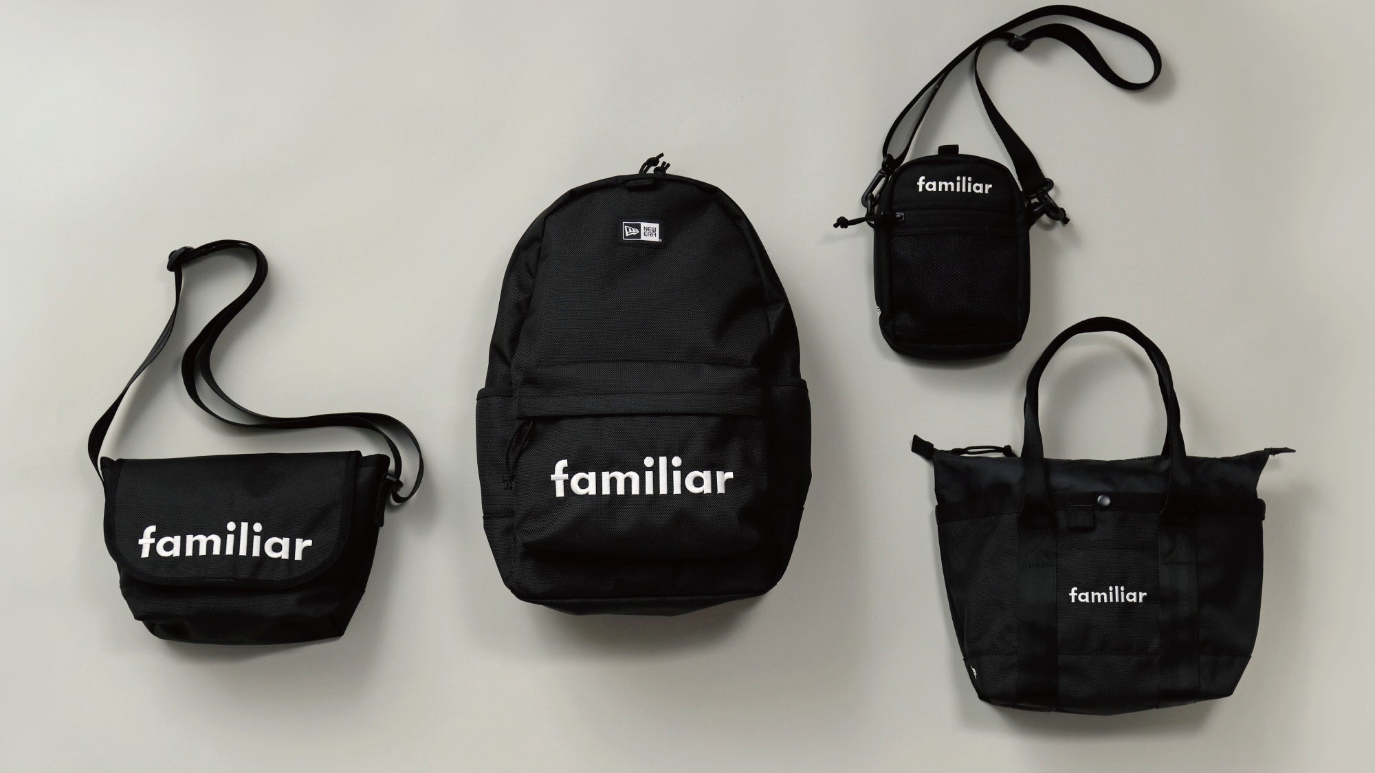 ファミリア ニューエラ 帽子 (大人＋キッズ) 2点セット ネイビー