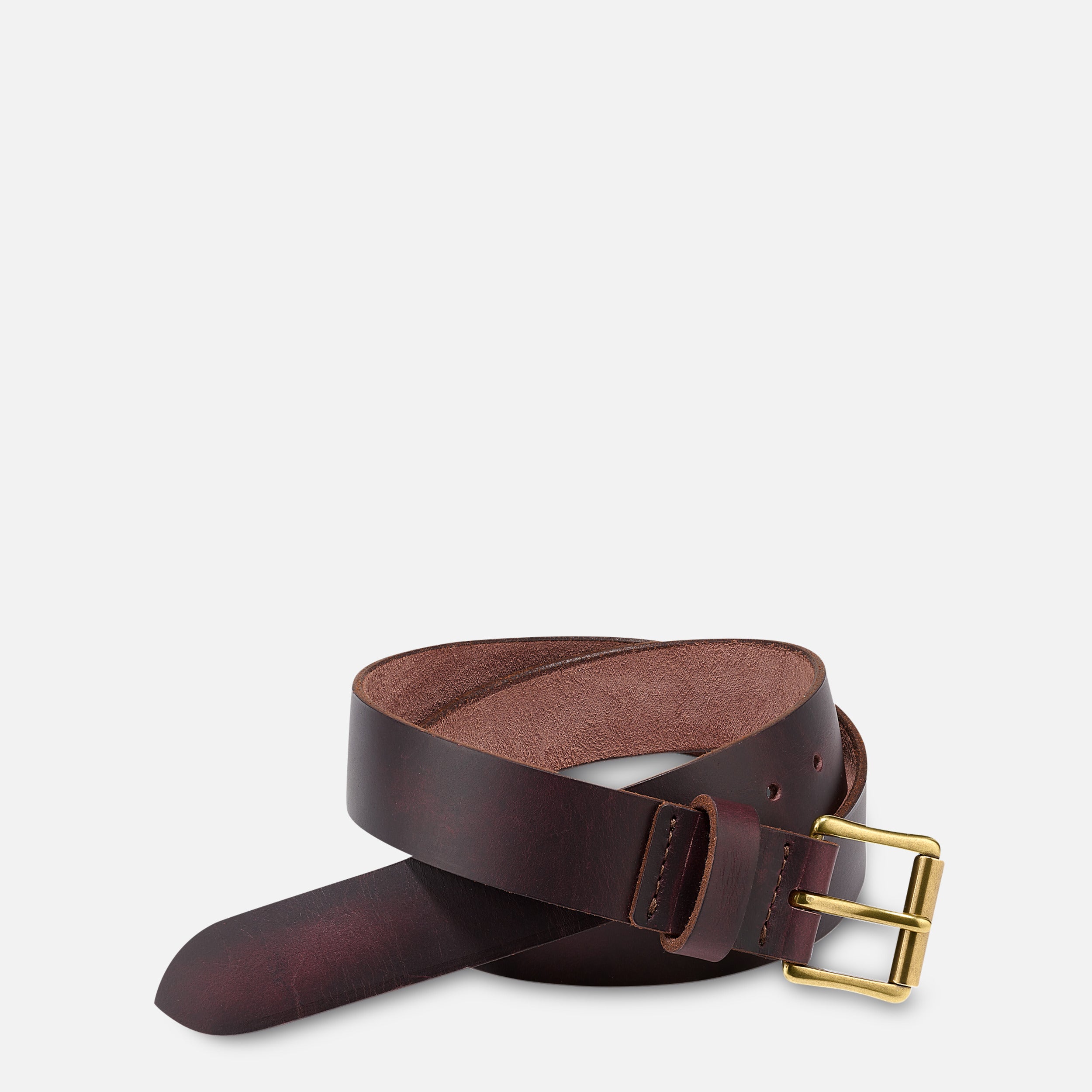 Black Cherry Excalibur Leather Belt – Red Wing Amsterdam