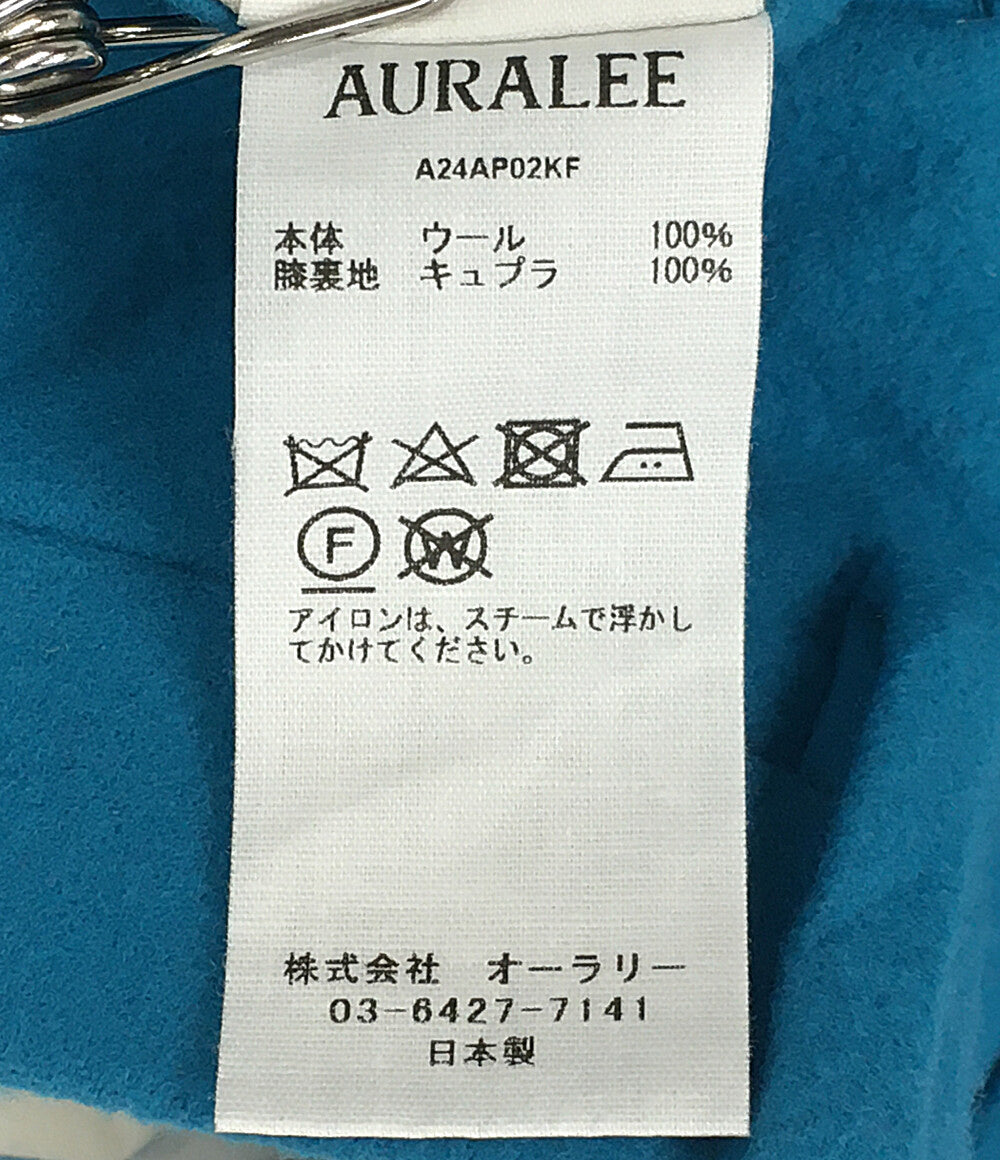 AURALEE パンツ BRUSHED SUPER FINE WOOL FLANNEL SLACKS 24AW