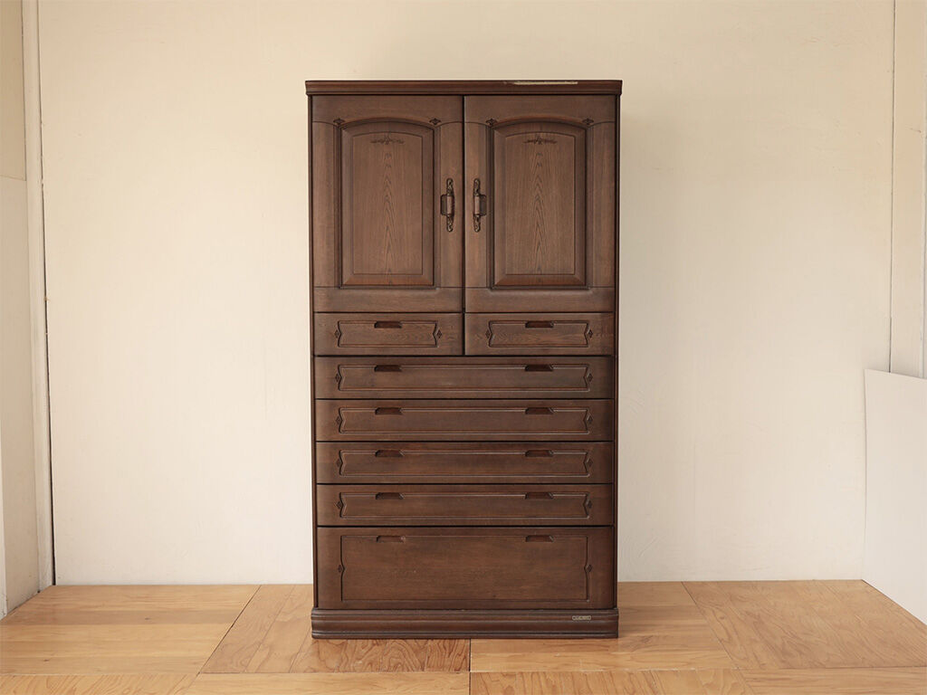 婚礼タンスの高さを抑えて5段チェストにリメイク！お仏壇台としても