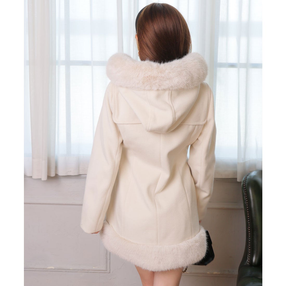 リップサービス LIP SERVICE ファードッキングダッフルコート