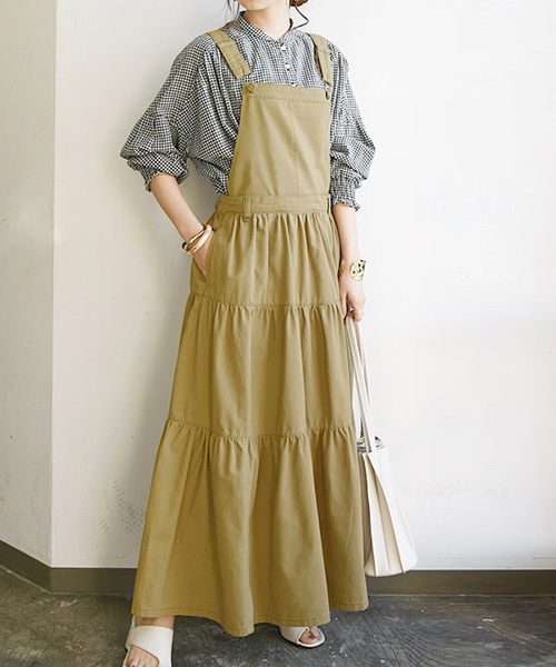 and it_（アンドイット） 爆買 サロペットスカート 黒 20代 30代 40代