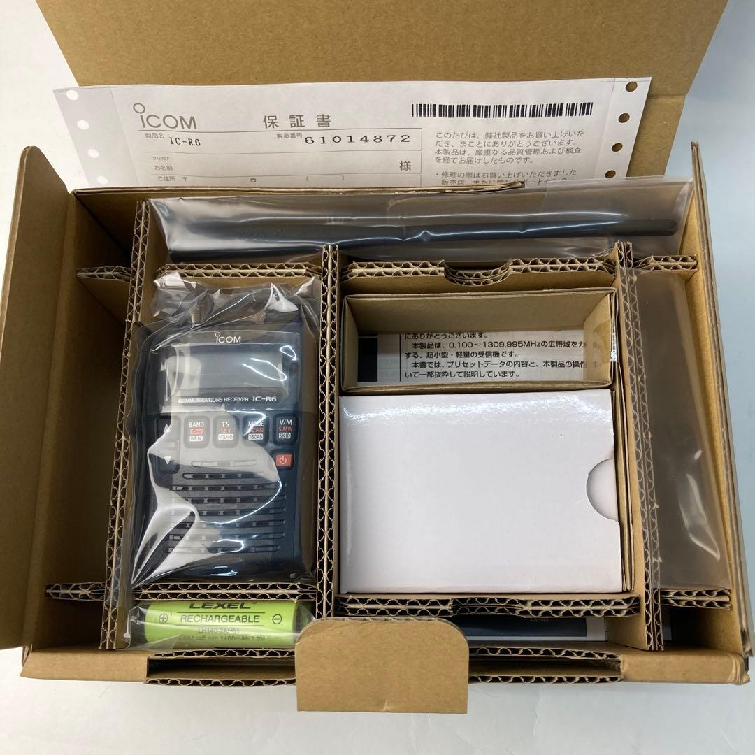 ICOM IC-R6 エアバンドに最適　受信機　新品 ICOM（アイコム） IC-R6 受信改造済 広帯域ハンディレシーバー : 中部