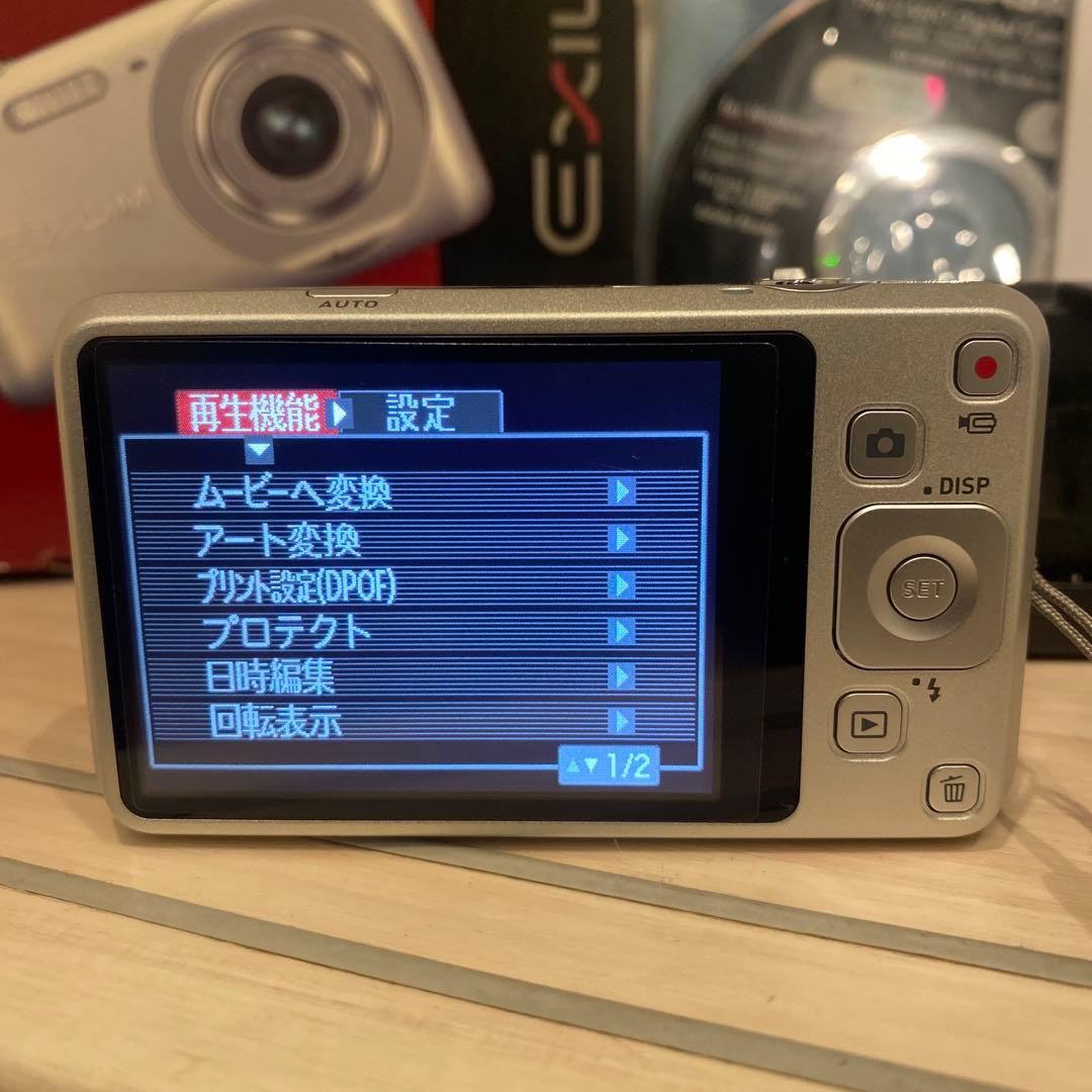美品【動作品】CASIO EXILIM コンデジEX-Z800 シルバー - メルカリ