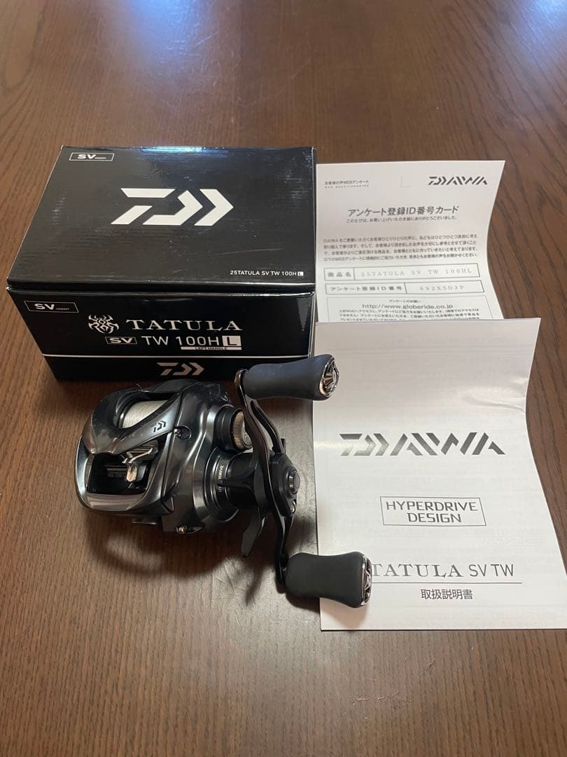 DAIWA 25タトゥーラ　SVTW 100HL DAIWA（ダイワ） 【目玉商品】ダイワ 25 タトゥーラ SV TW 100HL 左