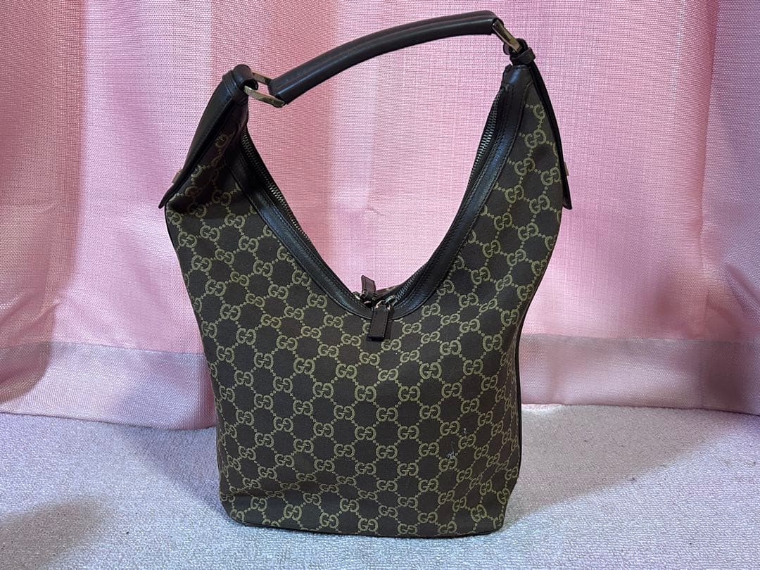 普*9様 【GUCCI】ハンドバッグ グッチ バニティ〕ミディアム トップハンドルバッグ ・ベージュ