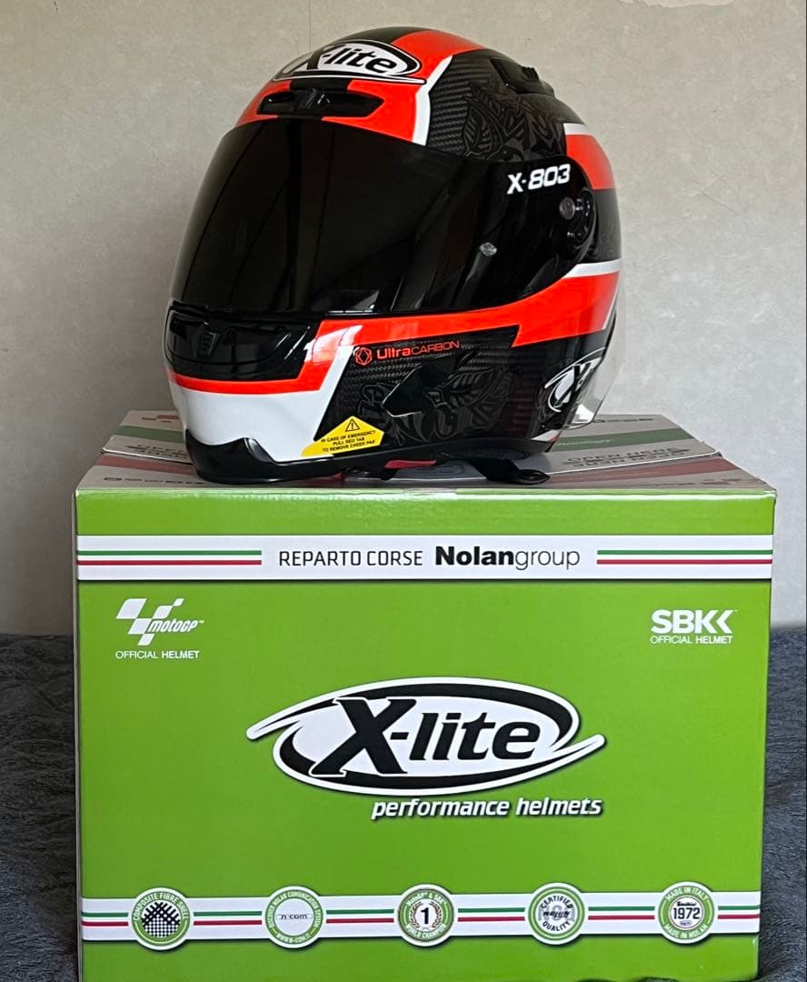 X-Light X-803RS ULTRA CARBON ペトルッチカーボン DAYTONA（デイトナ） NOLAN(ノーラン) X-lite X-803RS ULTRA CARBON