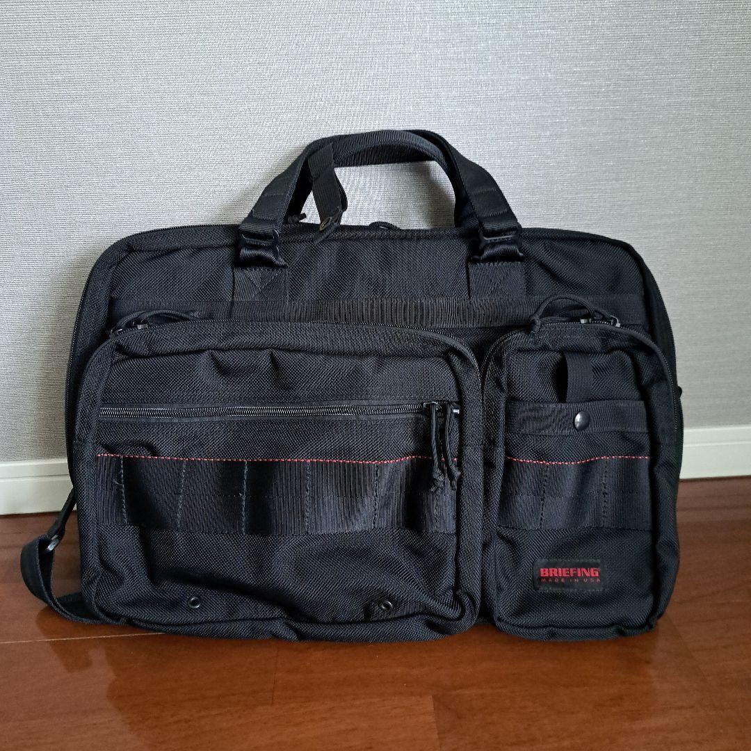 [Li8]BRIEFING ブラック ビジネスバッグ BRIEFING】BLACK LINE / TRINITY COMP | 藤巻百貨店