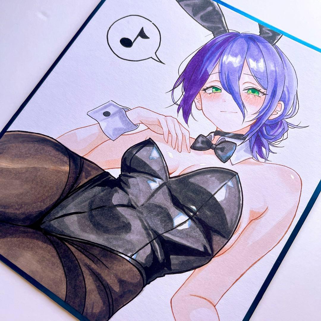 手描きイラスト レゼ ファンアート チェンソーマン - メルカリ
