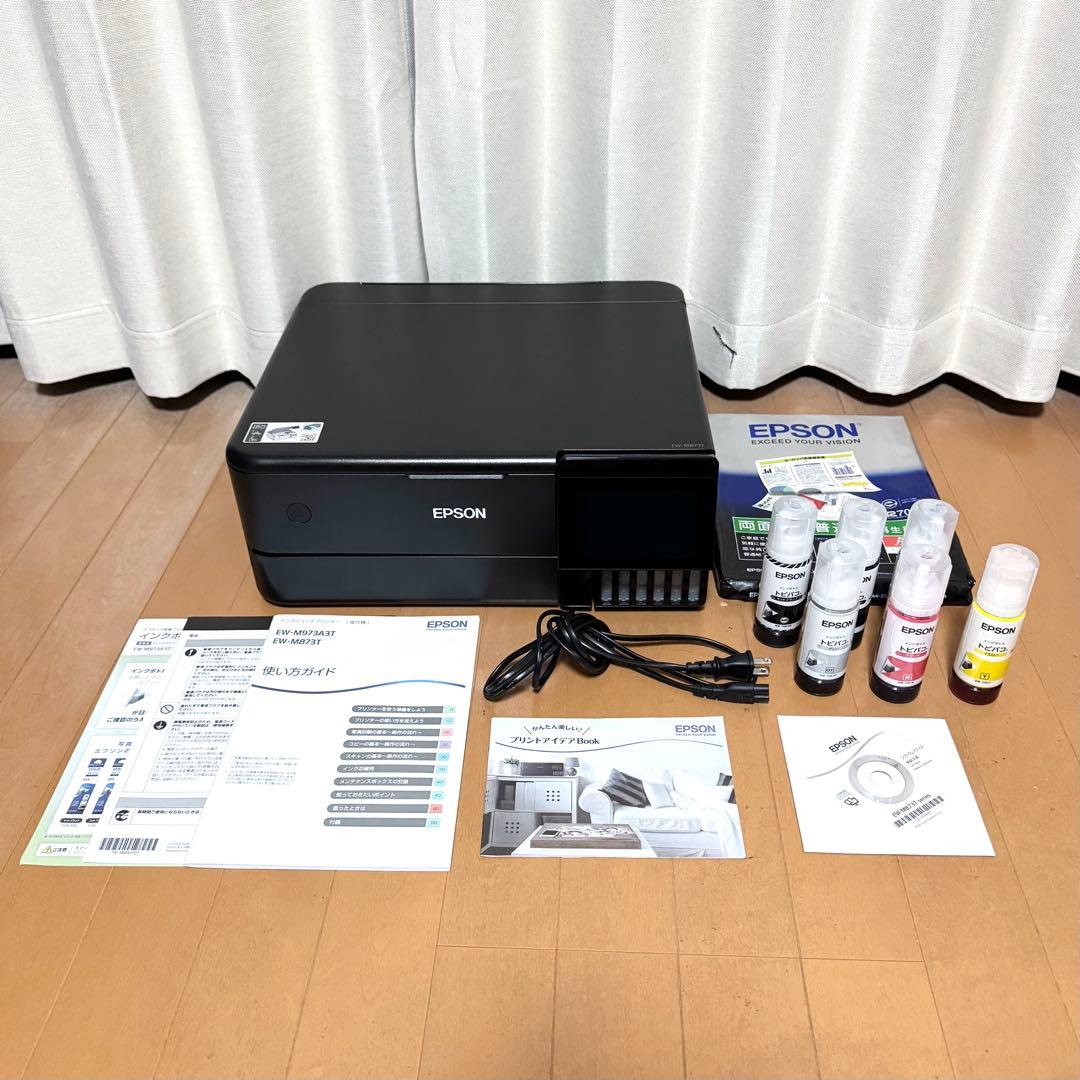 【動作確認済み】EPSON インクジェットプリンター 複合機 EW-M873T 新品 EPSON EW-M873T フラッグシップモデル インクジェット複合機 A4