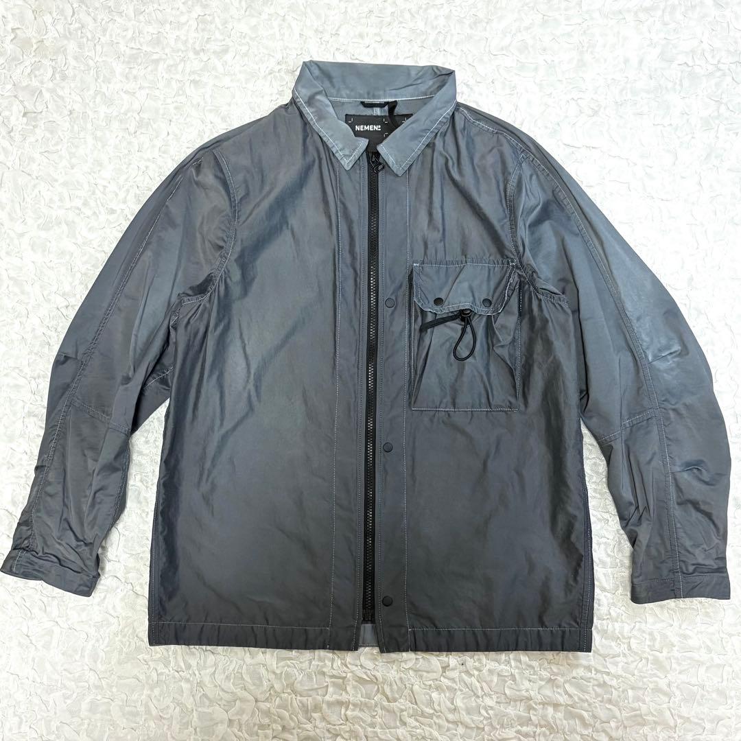 NEMEN ガーメントダイ シャツジャケット stone  TenC Stone Island ストーンアイランド ガーメントダイ シャツジャケット